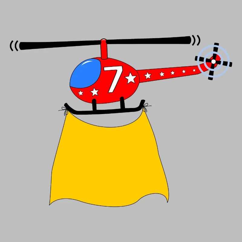 Hélicoptère Anniversaire 7