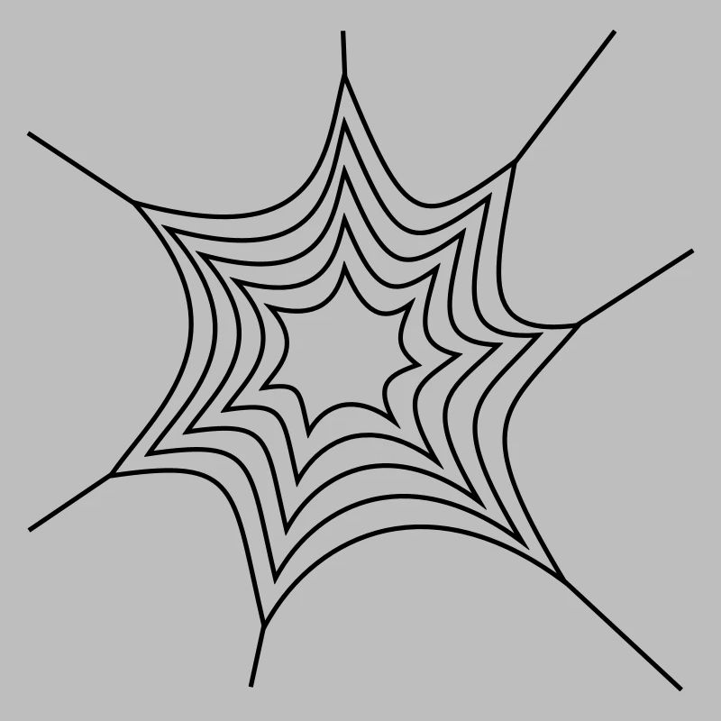Spinnengewebe