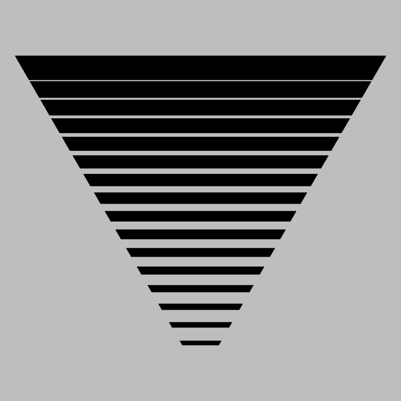 Triangle de lignes