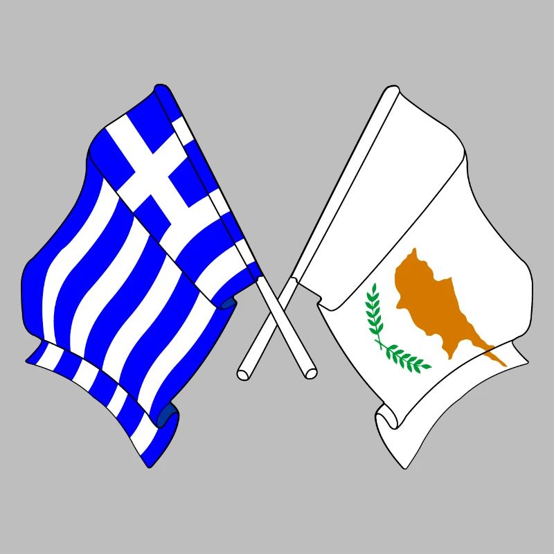 Drapeau Grèce, Chypre