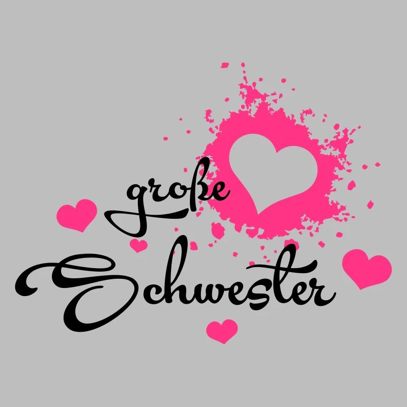 Große Schwester - Herzchen
