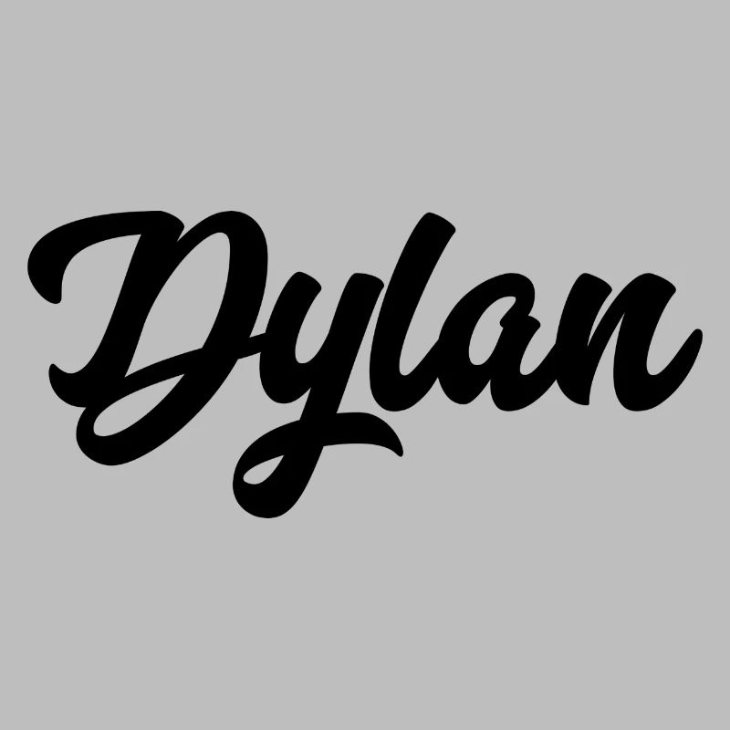 Dylan Custom Text Nom d’anniversaire