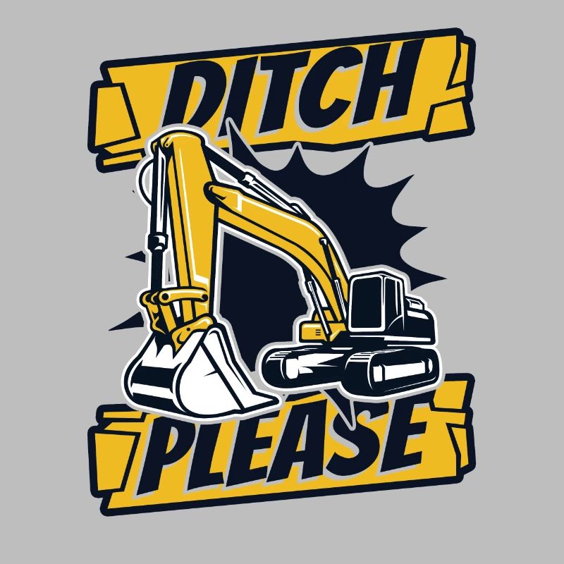Ditch Please Seilbagger Raupenbagger Excavator
