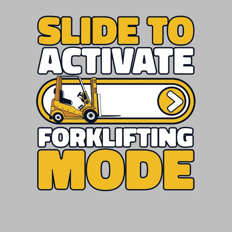 Slide To Activate Forklifting Mode Gabelstapler