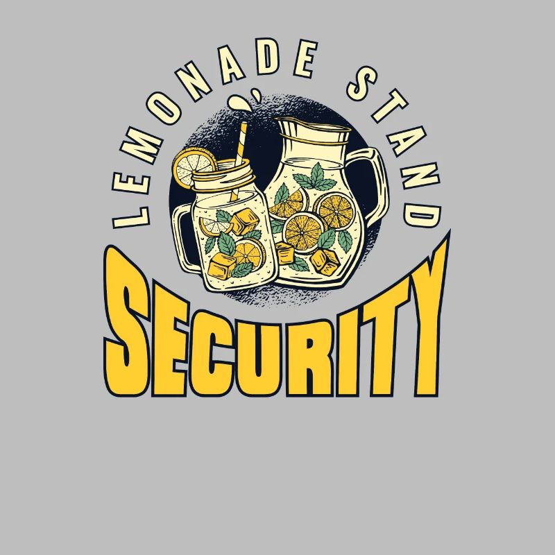 Lemonade Stand Security Lemonade Lover