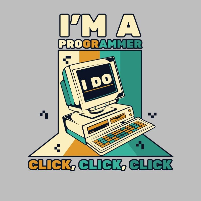 Je suis un programmeur Click Software Engineer Coder