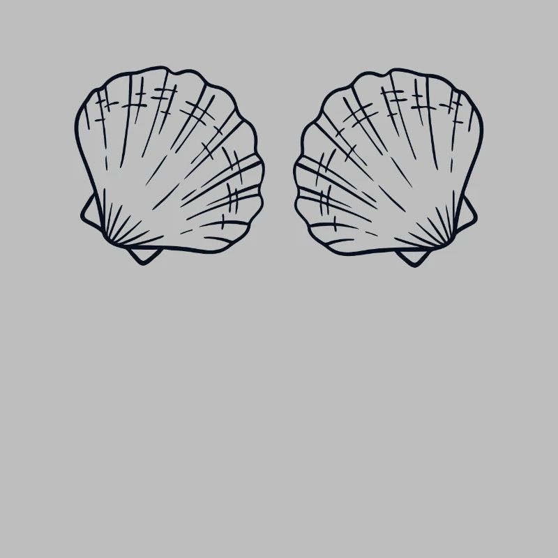 Seashell Bra BH Shell Shelling Bag Seashell
