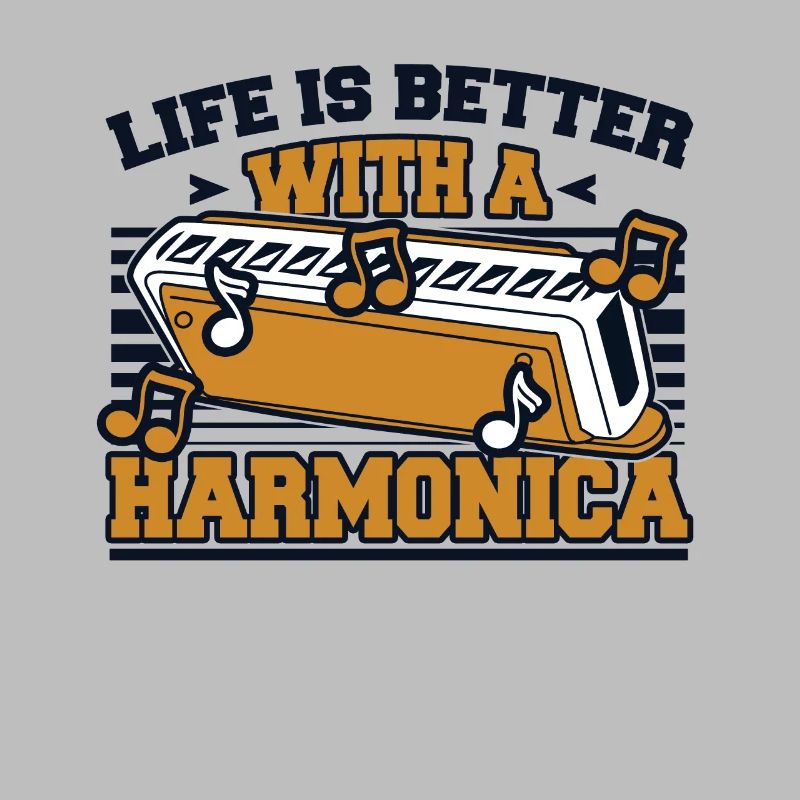 Life is Better with a Harmonica Harmonicist