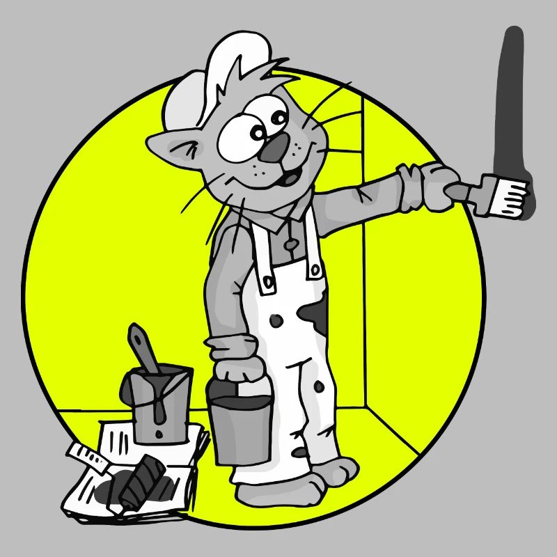 Occupation Painter Retro