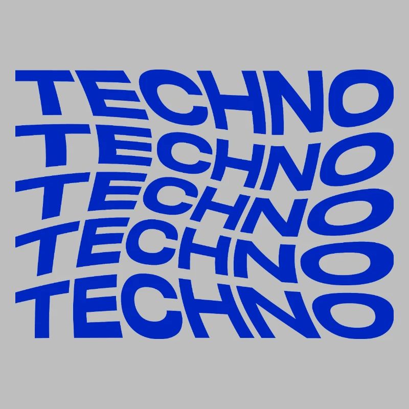 Conception de logo techno
