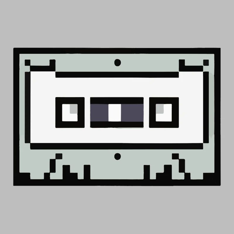 Cassette Idée cadeau rétro pixélisée