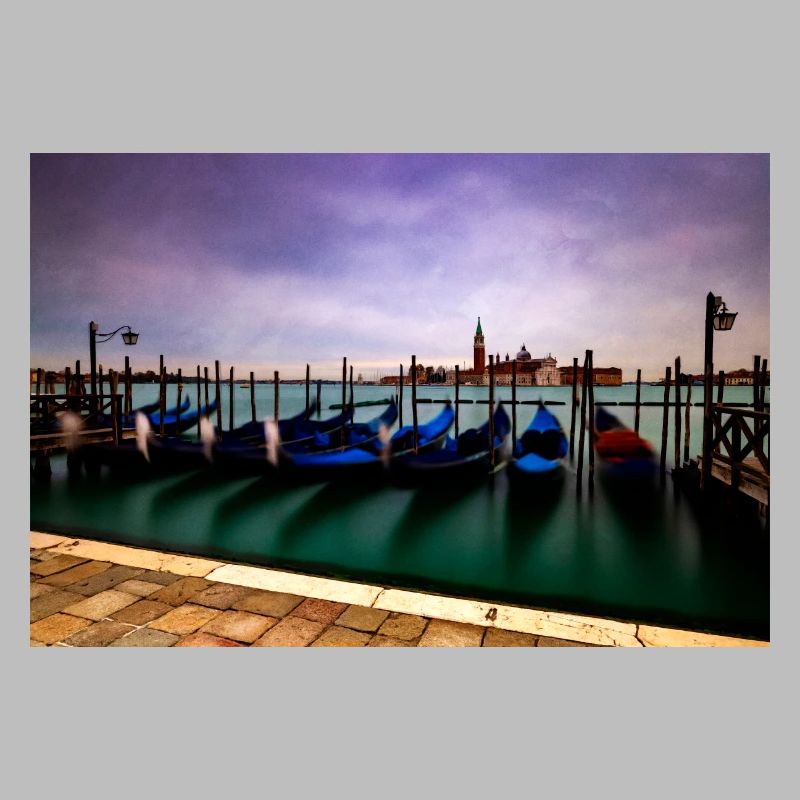 Gondolas in St. Mark's Square