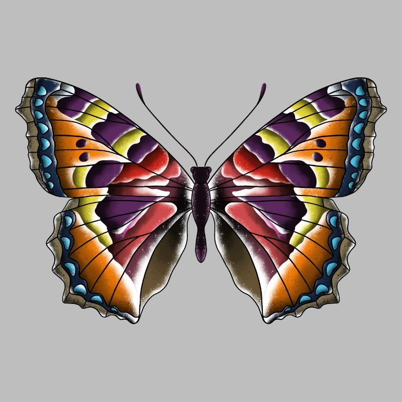 Papillon coloré