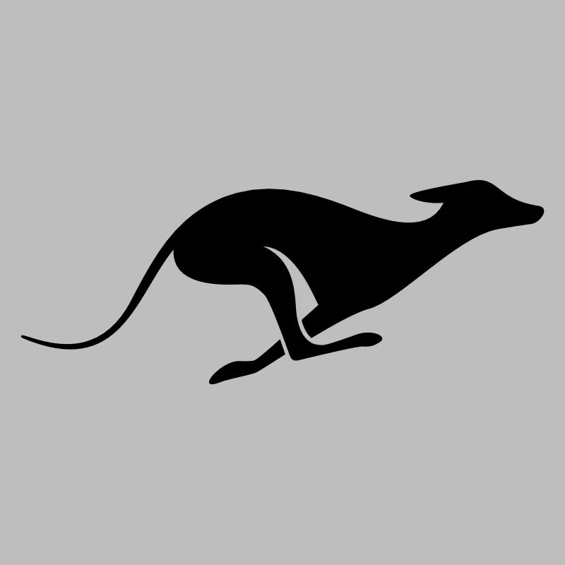 Windhund Silhouette – Lévrier, Greyhound Design