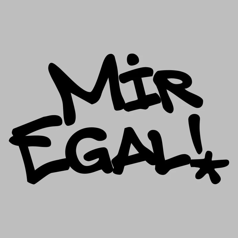 Mir egal, Graffiti, Egal, Farbe editierbar
