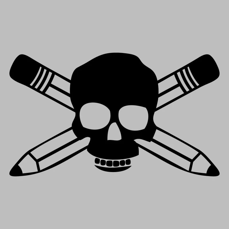 Skull & Crayons - épingles crâne