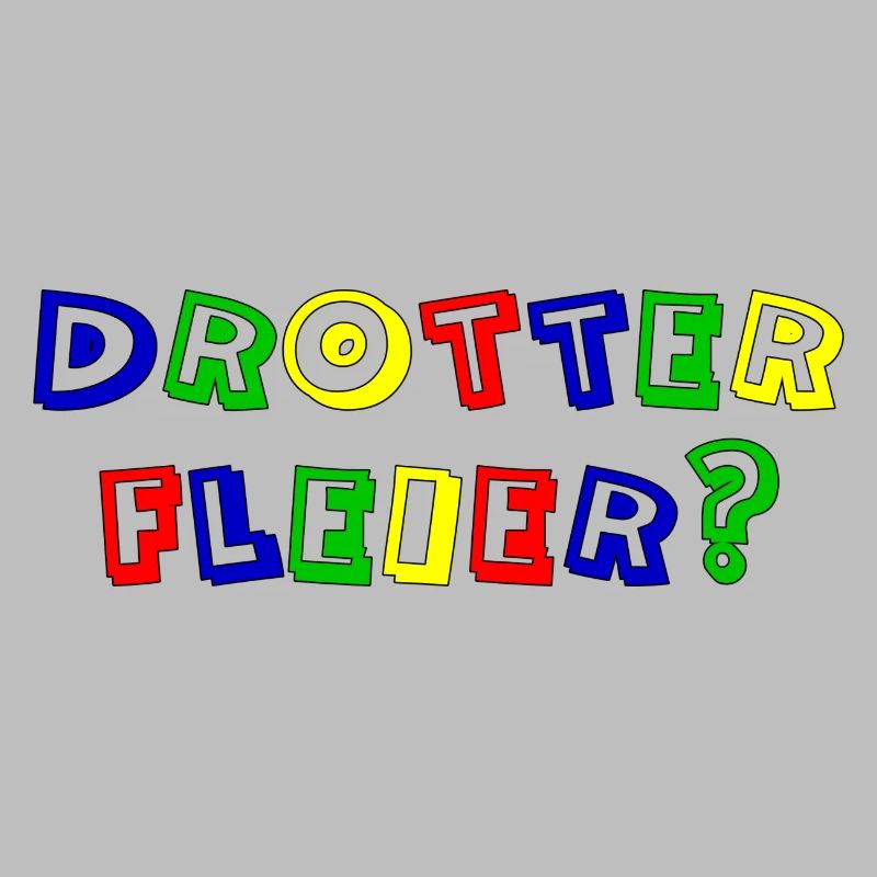 drotter fleier rand schwarz