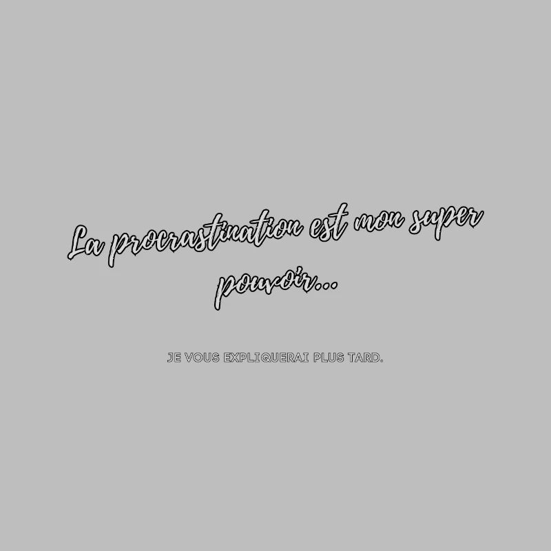 Procrastination