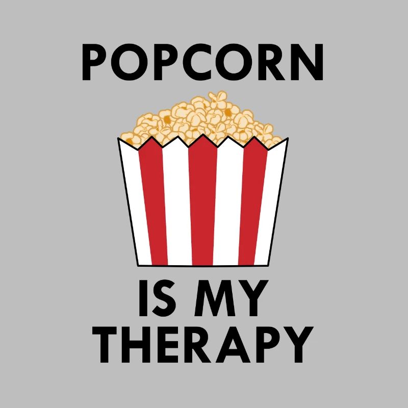 Popcorn Chef Ironic Saying Manger du maïs soufflé