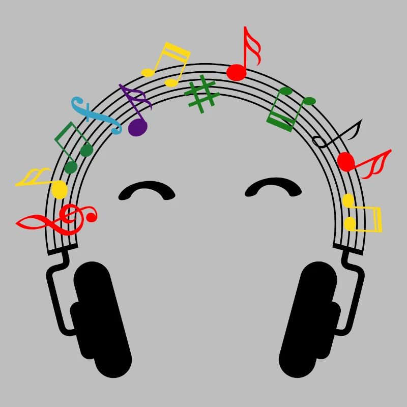 Musical sheet music musical notes pattern. Music