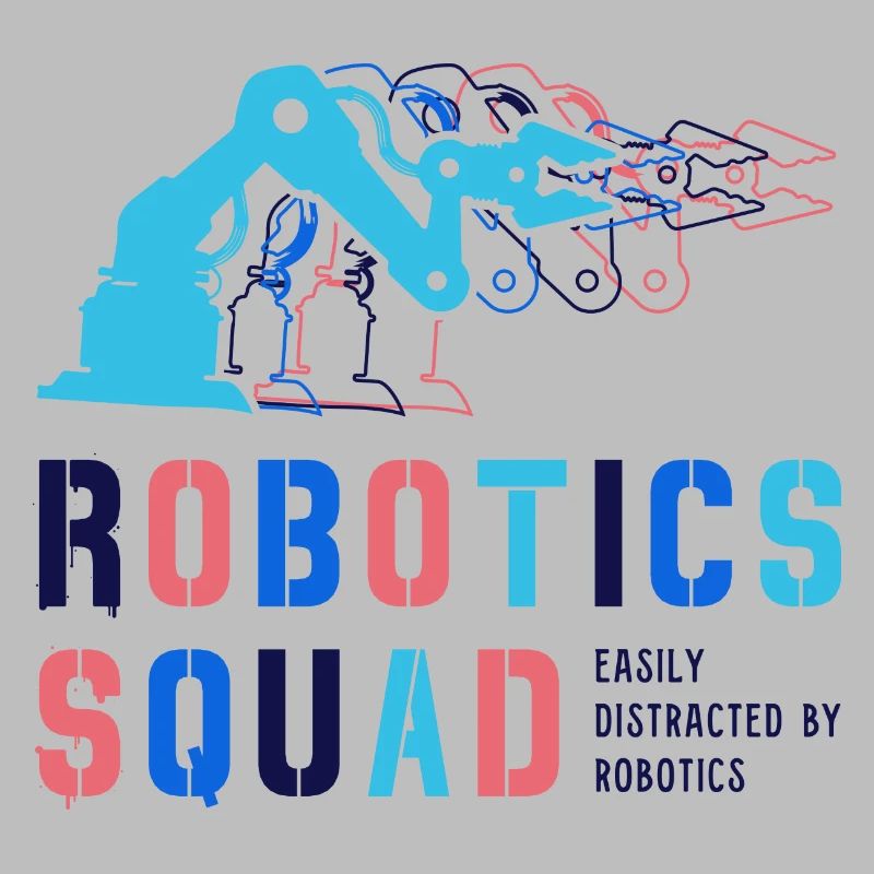 Robotics Squad Mechanic Engineer Student Robot