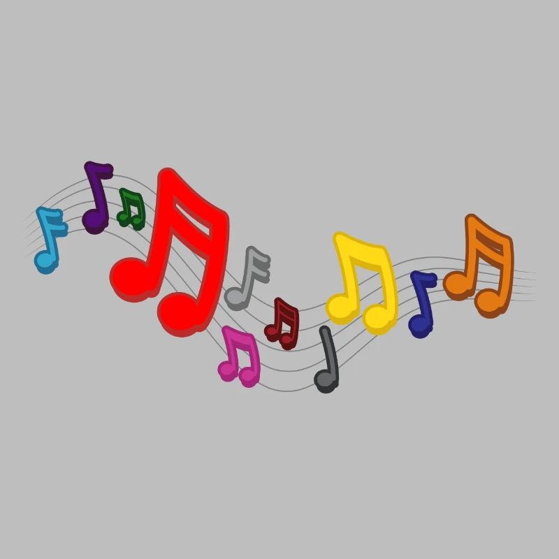 Musical sheet music notes pattern. Music