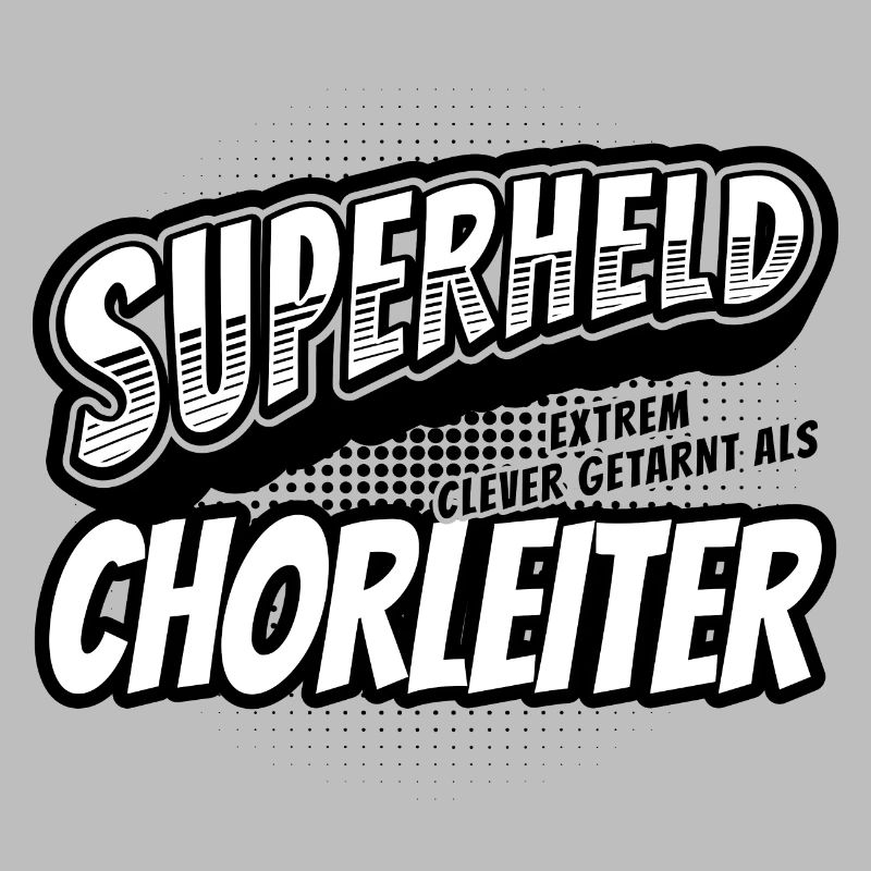 Superheld, clever getarnt als Chorleiter
