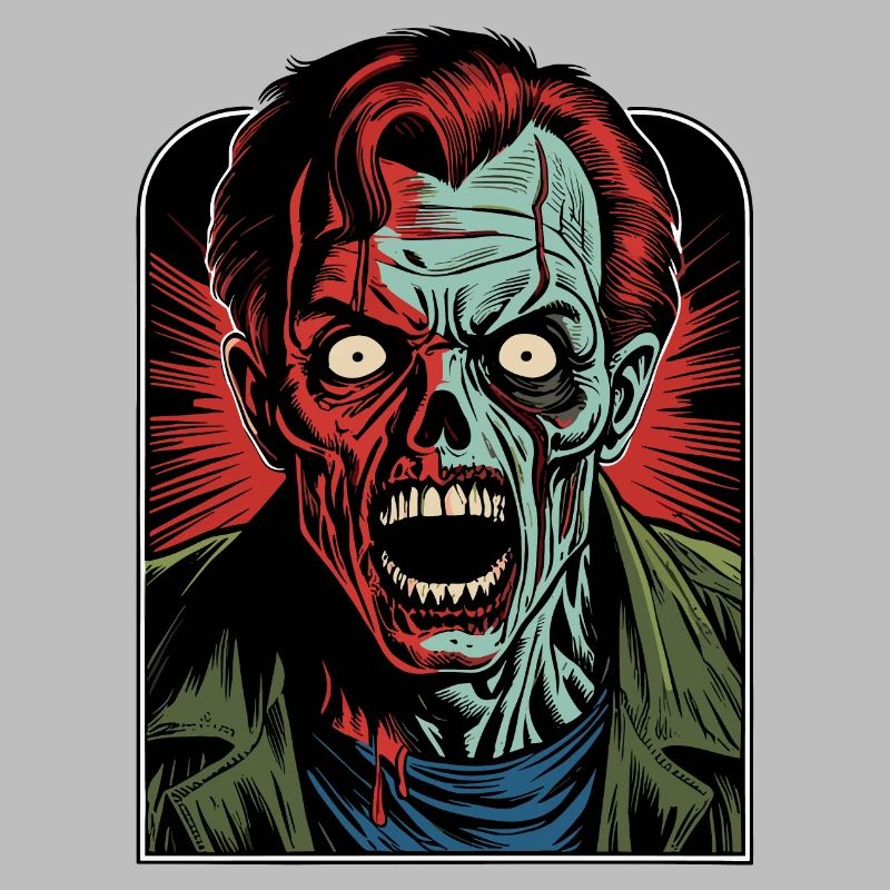Zombie Comic Art