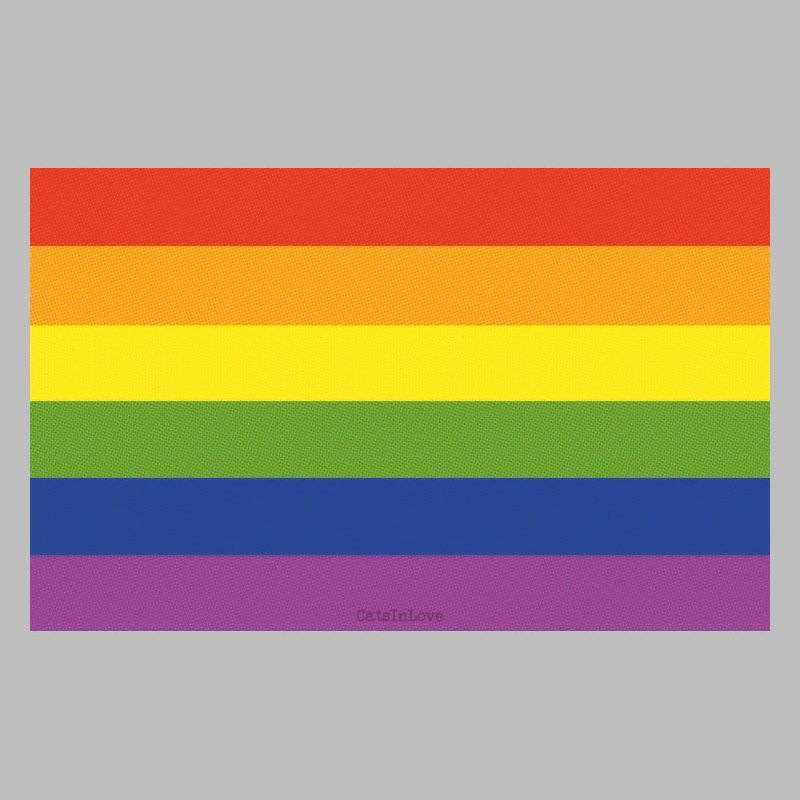 Rainbow Flag Regenbogenfahne CSD Peace