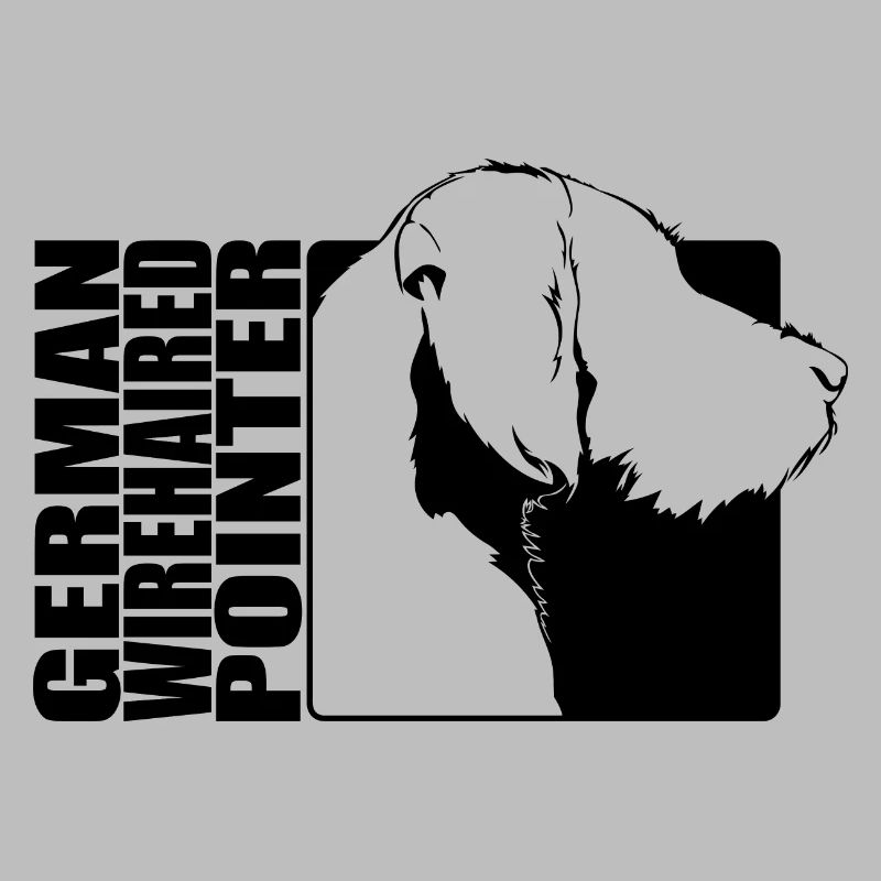 German Wirehaired Pointer Profil Jagdhund Wilsigns