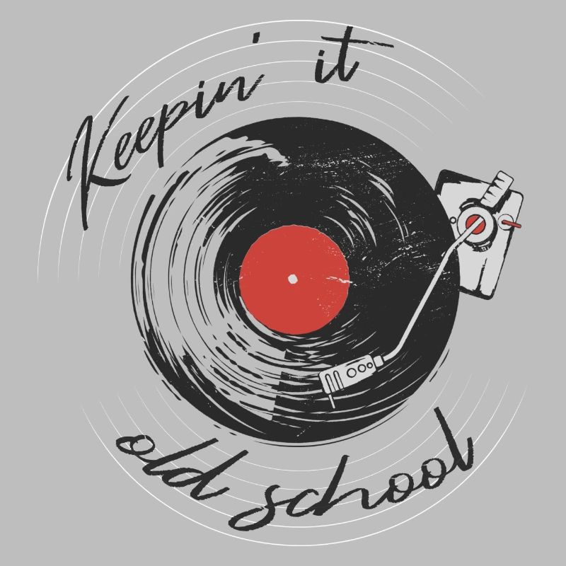 Keepin' It Old School Retro Saying Gift Idea