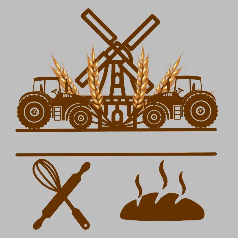 Bäckerei oder Bäckerei-Logo