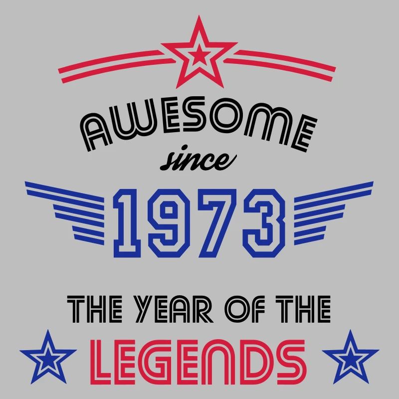 Awesome since 1973 Geburtstag 1973