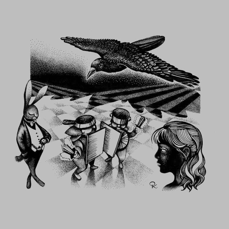 Spiegelland Inktober 2023 Shadow