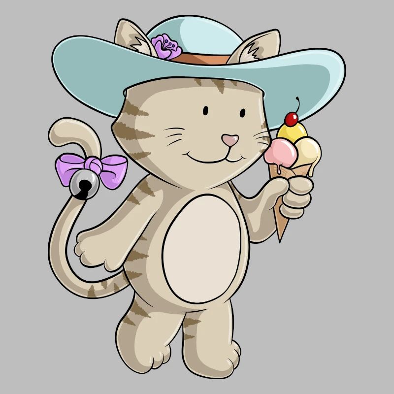 Sommer Katze Comic
