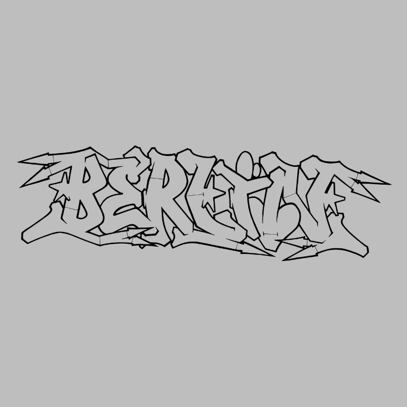 Lettrage Graffiti Berlin - Semi Wildstyle