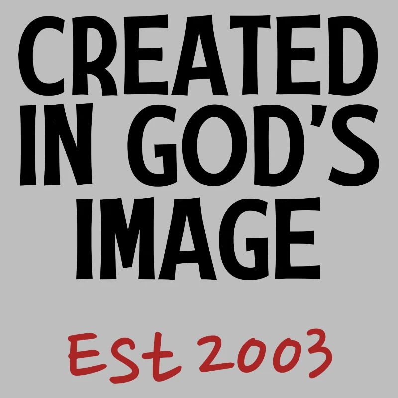 Created in God's Image Est 2003