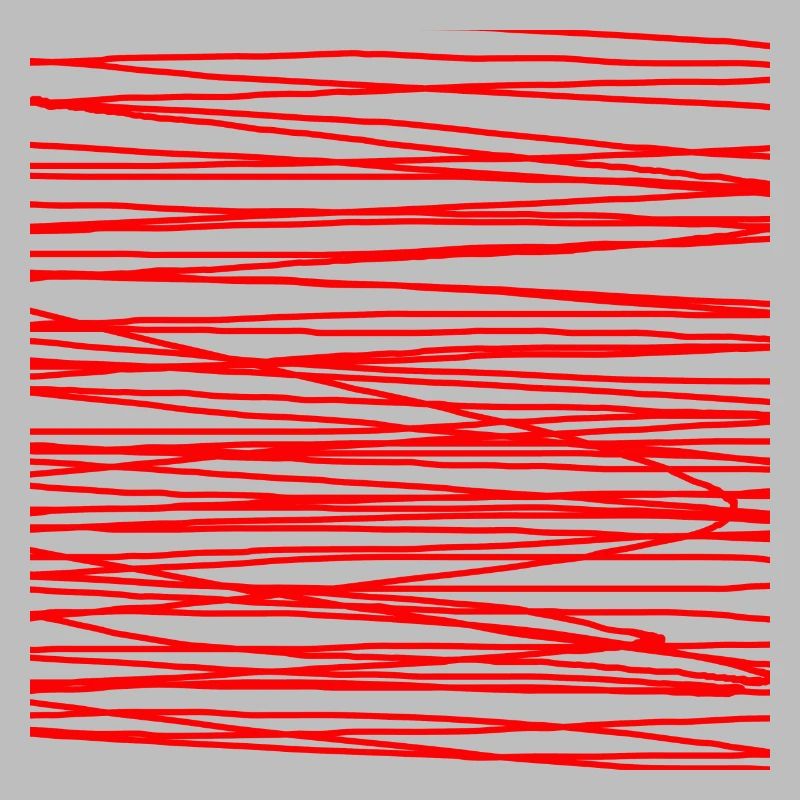 Stripe Red Art Pattern