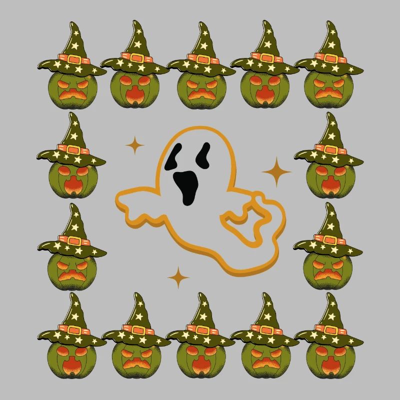 Pumpkins White Ghost