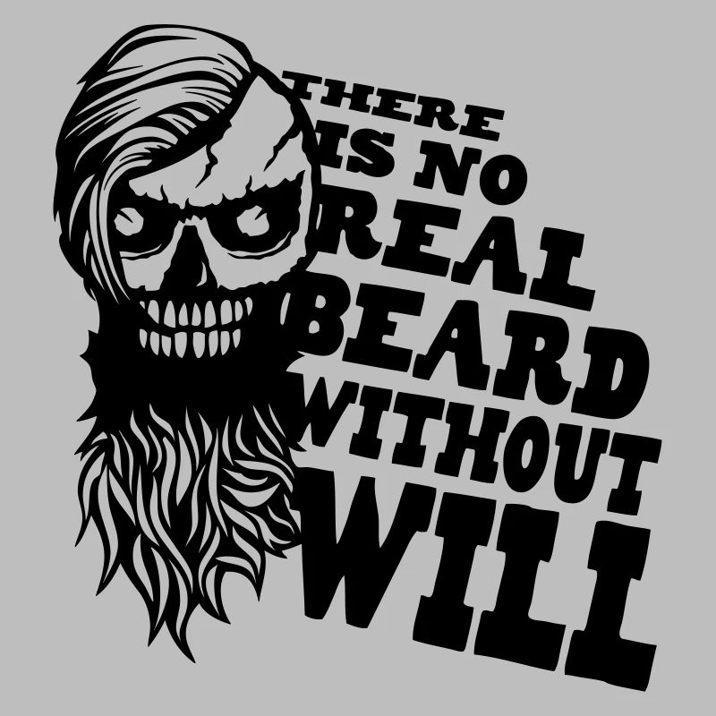 head dead hipster quote beard real beard will b