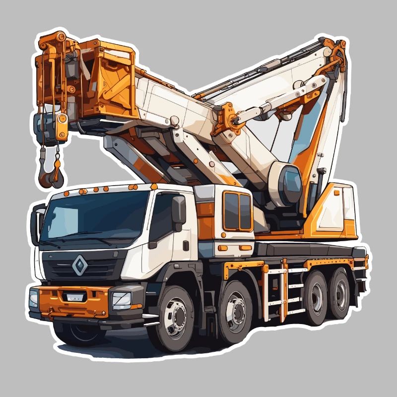 Kran / Baustelle / Seilwinde / Kransystem
