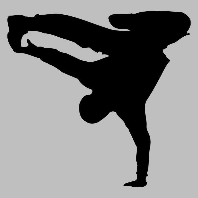 Breakdancer Silhouette