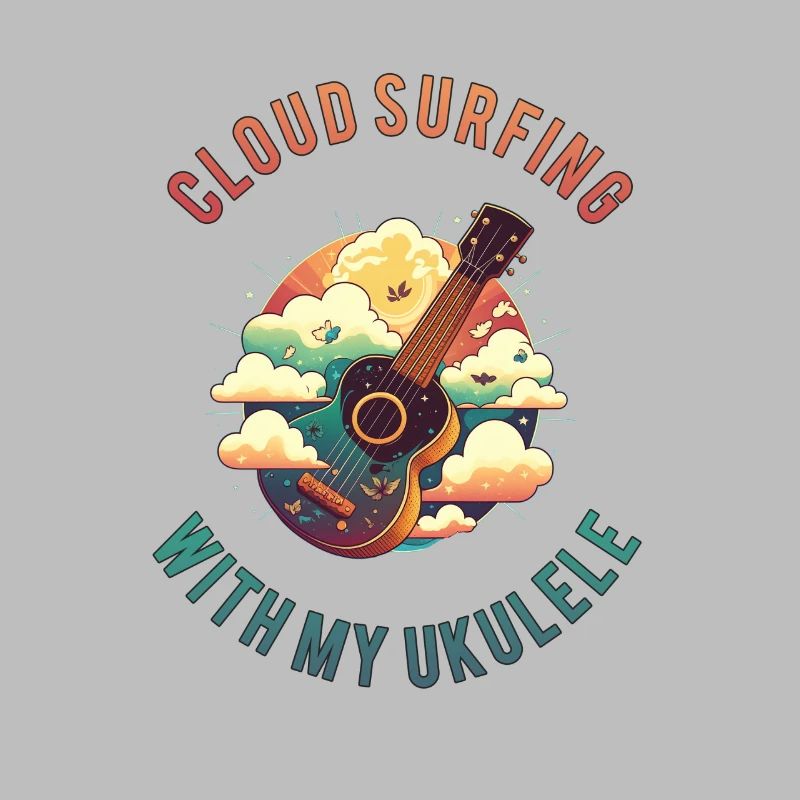Cloud Surfing avec mon ukulélé - Dire, Idée
