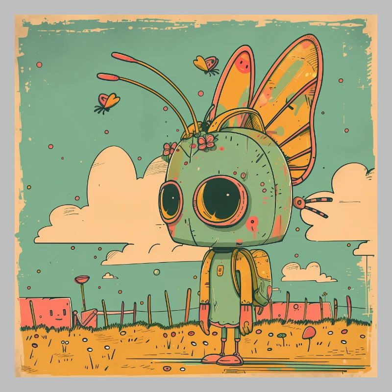 Roboter Mädchen