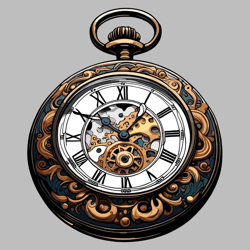 Clock / Movement / Time / Hands / Time / Antique
