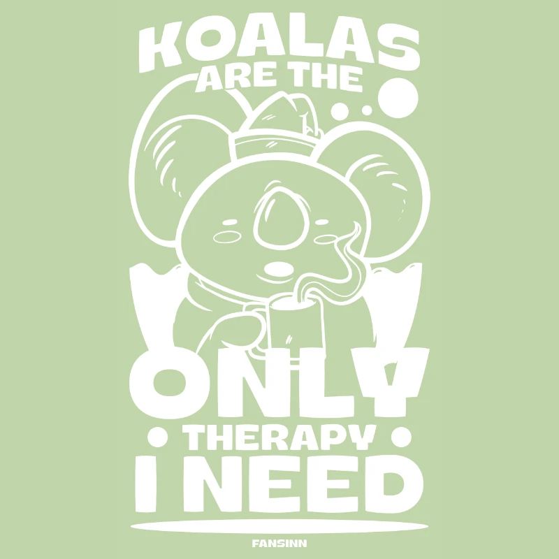 Koala mit Kaffee und Tee Geschenkidee