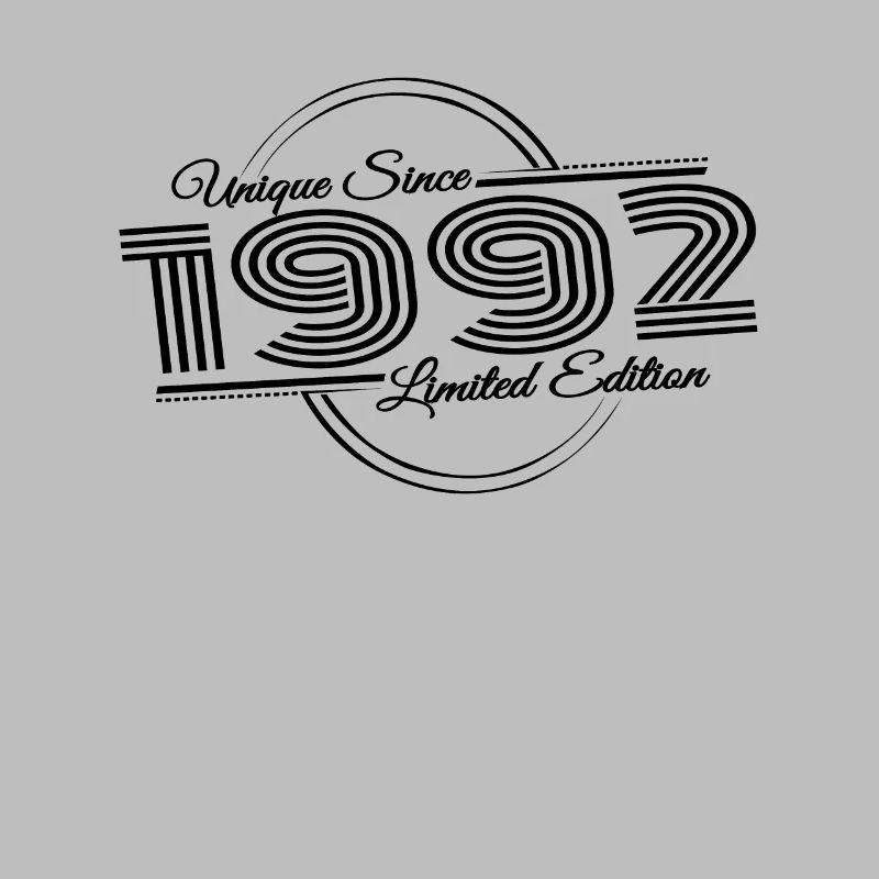 Einzigartig seit 1992 Retro Sprüche 30. Geburtstag