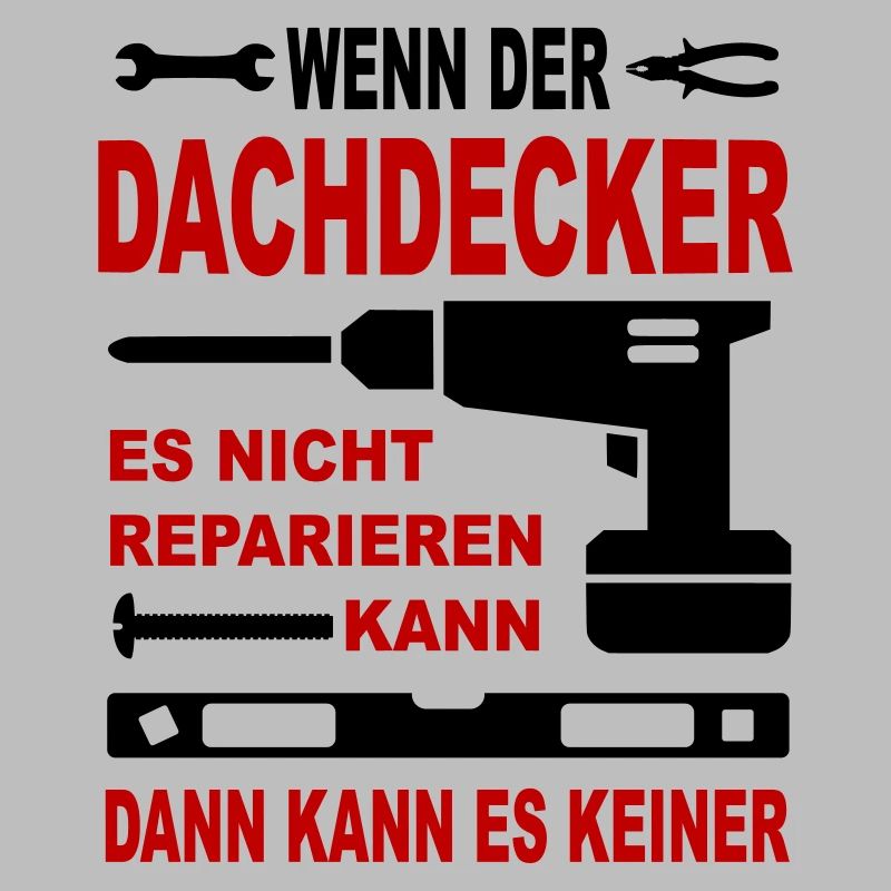 Beruf Geschenkidee Bau DACHDECKER