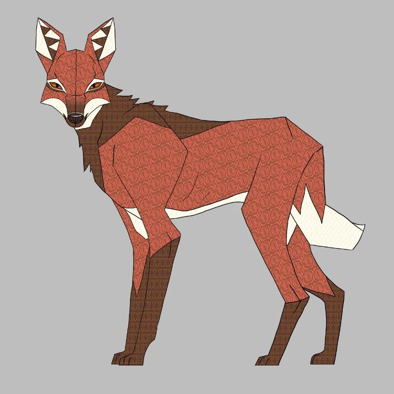 Mähnenwolf