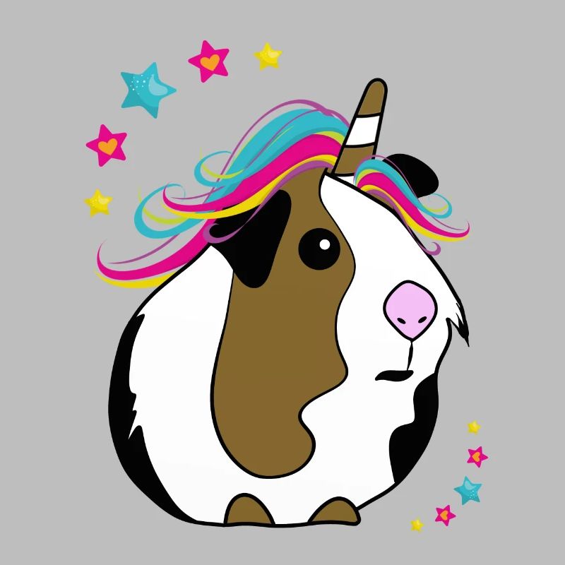 Cochon d'Inde Licorne